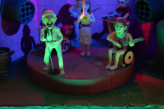 make a 3d claymation character animation stop motion animation