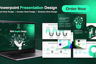 design investor pitch deck powerpoint presentation template google slide