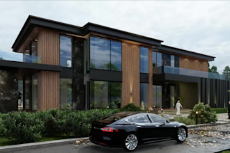 do a land or frame walkthrough, render, site plan, or playground , farm