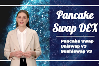 fork pancake swap uniswap v3 sushi swap pancakeswap dex defi