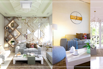 design and do 3d visualization of exterior and interior with 3ds max and vray