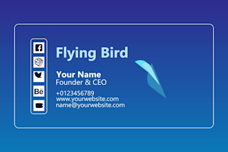 create static and animated attractive email signature GIF
