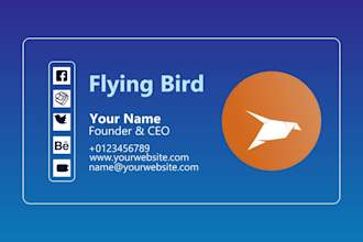create static and animated attractive email signature