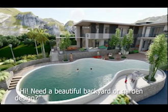 design outdoor areas as a landscape architect