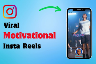 make viral motivational insta reels using ai