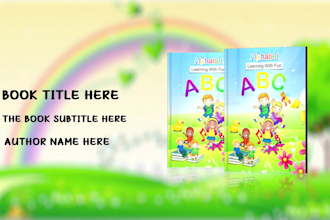 create a childrens book trailer or kids book promo video
