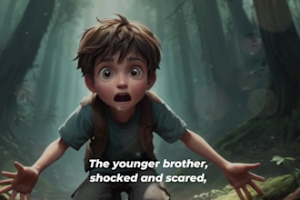 create ai art video, african folktales, ai story animation, ai kids music video