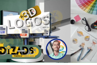 design an expressive logo of your theme