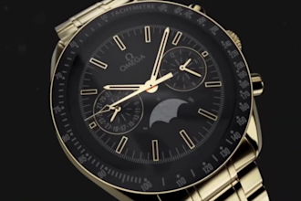 create realistic 3d watch animation video and 3d product rendering