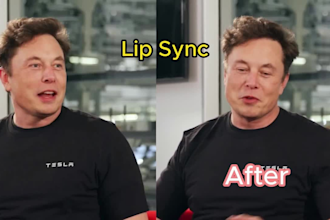 create realistic lip sync for your video with any audio