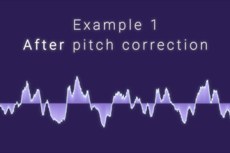 manually pitch correct your vocals so they sound flawless