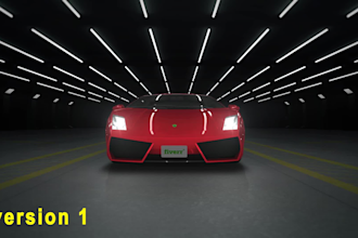 create amazing car drifting intro video from collection