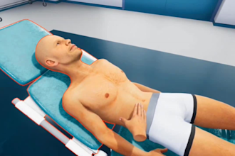 do VR medical training simulation htc vive vr surgery vr therapy app unity quest