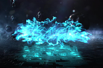 animate epic logo for you