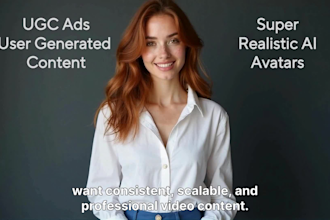create ugc ads, user generated content ads with realistic avatars