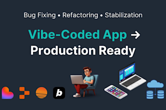 fix vibe code errors bugs, cleanup lovable replit base44 bolt cursor apps