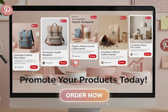 promote your product with pinterest SEO and organic marketing
