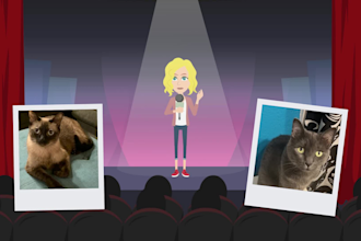 voice any character for your cartoon, animation or game