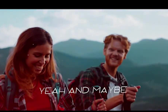 create a cinematic lyric music video for your song
