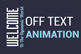 do motion graphics kinetic typography explainer video and minimal text animation