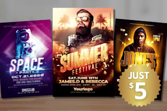 do restaurant, medical, gym or church flyer, ad, poster