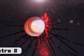 make professional baseball intro and 7 amazing video intros