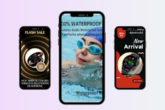 make a viral dropshipping tiktok  ads video product for the shopify store