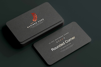 create modern business card design