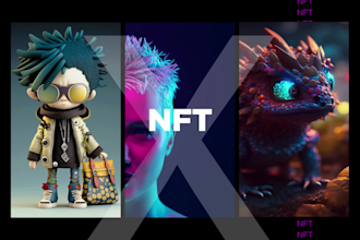 create dynamic nft promo, nft ads, nft drop trailer