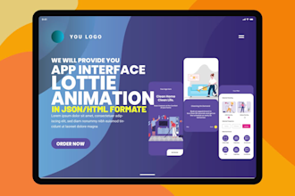 make custom UI animation and splash screen for your app
