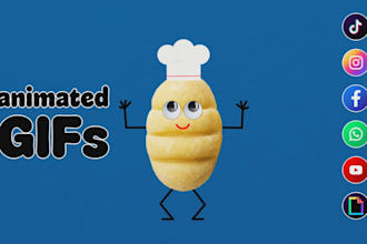 create custom animated gifs for your brand or social media