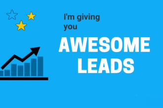 do b2b linkedin lead generation and build contacts list