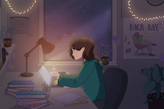 make a lofi loop animation for you