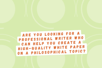 help you in philosophy and write a professional white paper