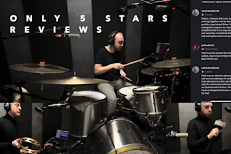 be your top rated studio drummer with 20 premium multitracks