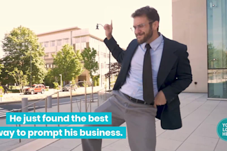 customize this happy dance video to boost your business