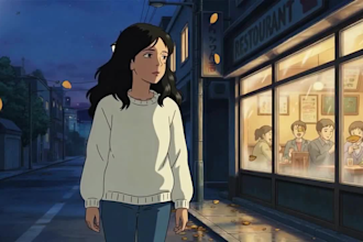create japanese anime animation, anime inspired, hand drawn video, 2d animation