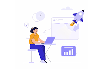 make website landing page animation lottie animated landing page