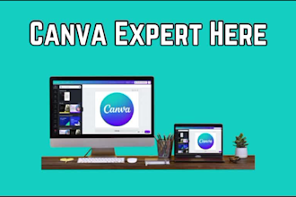 create any design using canva