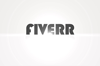 create clean corporate video intro and outro with social media url