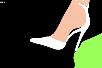 do engaging animated step logo intro video