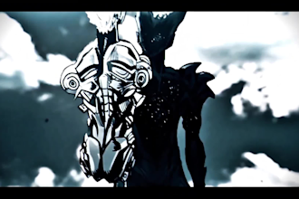 professional make manga animation edits with custom effects