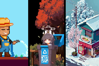 do 8bit rpg pixel tileset, pixel art animation wallpaper animated gif