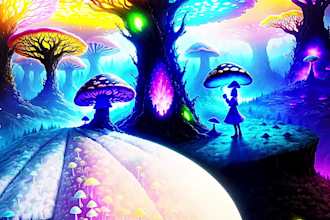 create trippy psychedelic ai generated music video