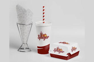do professional food, restaurant logo within 24 hrs