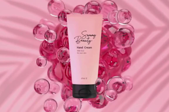 create realistic 3d cosmetics animation, skincare product, beauty products