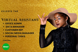 be your executive admin and virtual assistant