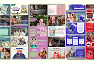 create 5 amazon a plus content and amazon listing images