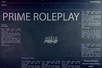 create amazing fivem server loading screen or trailer
