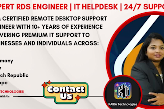expert remote desktop support engineer IT helpdesk solutions